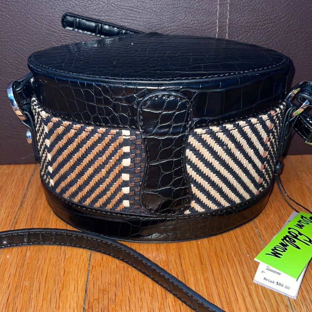Sam Edelman Straw Crossbody